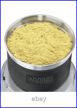 Commercial WSG60 3 Cup Spice Grinder, 1 HP Motor, 20,000 RPM's, Pulse Actuation Commercial WSG60 3 Cup Spice Grinder, 1 HP Motor, 20,000 RPM's, Pulse Actuation