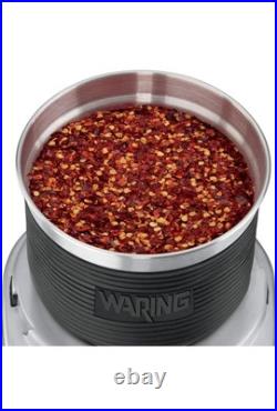 Commercial WSG60 3 Cup Spice Grinder, 1 HP Motor, 20,000 RPM's, Pulse Actuation Commercial WSG60 3 Cup Spice Grinder, 1 HP Motor, 20,000 RPM's, Pulse Actuation