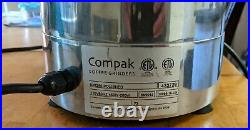 Compak F8 OD espresso Coffee Grinder Flat Burr 83mm electronic Made in Spain