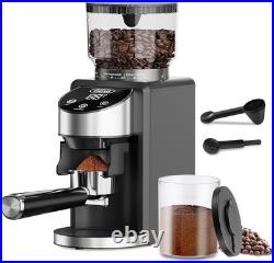 Conical Burr Coffee Grinder, Adjustable Burr Mill with 35 Precise Grind Setti Conical Burr Coffee Grinder, Adjustable Burr Mill with 35 Precise Grind Setti