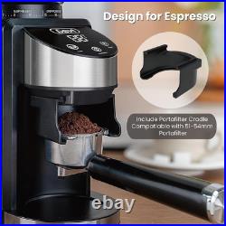Conical Burr Coffee Grinder, Adjustable Burr Mill with 35 Precise Grind Setti Conical Burr Coffee Grinder, Adjustable Burr Mill with 35 Precise Grind Setti