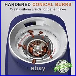 Conical Burr Coffee Grinder Automatic Coffee Grinder 31 Grind Settings Burr