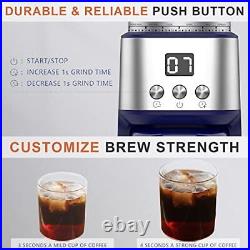 Conical Burr Coffee Grinder Automatic Coffee Grinder 31 Grind Settings Burr C