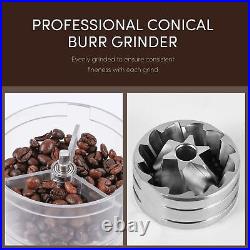 Conical Burr Coffee Grinder Coffee grinder with Stainless Steel Conical Bur