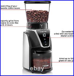 Conical Burr Coffee Grinder, Create the Boldest & Most Flavorful Grind with 31 S
