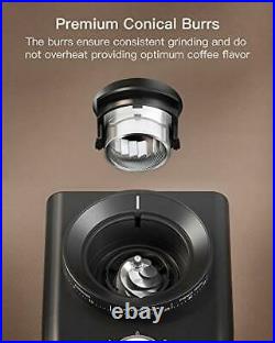 Conical Burr Coffee Grinder, Electric Coffee Grinder with 35 Grind Settings