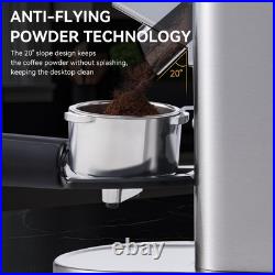 Conical Burr Coffee Grinder Electric with Electronic Timer, Anti-Static, Coff