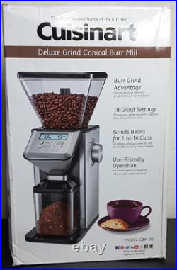 Cuisinart CBM-20 Deluxe Grind Conical Burr Mill