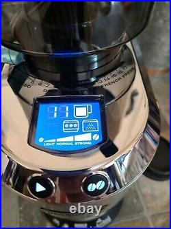 DELONGHI KG521M Dedica Digital Coffee Grinder Silver Dual Voltage