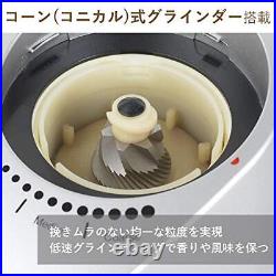 DeLonghi KG366J Coffee Grinder Conical Burr Grinder Type Silver From Japan
