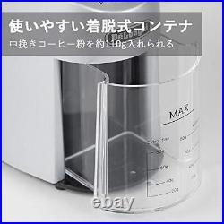 DeLonghi KG366J Coffee Grinder Conical Burr Grinder Type Silver From Japan
