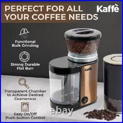 Electric Burr Coffee Grinder (5.5oz) withAdjustable Precise Coarseness Settings