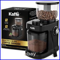 Electric Burr Coffee Grinder (8oz) withAdjustable Coarseness Settings Flat Burr