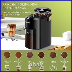 Electric Coffee Grinder Adjustable Burr Mill Coffee Bean Grinding with 28 Grind