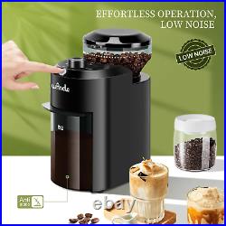 Electric Coffee Grinder Adjustable Burr Mill Coffee Bean Grinding with 28 Grind