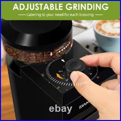 Electric Coffee Grinder Automatic Burr Mill Coffee Bean Grinding with 28 Grind S