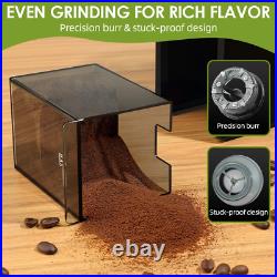 Electric Coffee Grinder Automatic Burr Mill Coffee Bean Grinding with 28 Grind S