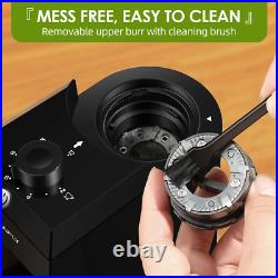 Electric Coffee Grinder Automatic Burr Mill Coffee Bean Grinding with 28 Grind S