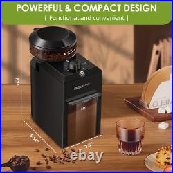 Electric Coffee Grinder Automatic Burr Mill Coffee Bean Grinding with 28 Grind S