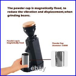 Electric Coffee Grinder Coffee Bean Mill Titanium Alloy Conical Burr 110V-240V