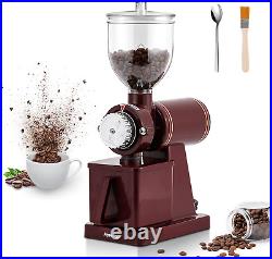 Electric Coffee Grinder Flat Burr Espresso Grinder Commercial & Homeuse Stainles