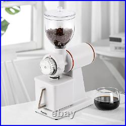 Electric Coffee Grinder Flat Burr Espresso Grinder Commercial & Homeuse Stainles