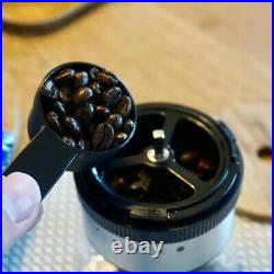 Electric Coffee Grinder Rechargeable Ceramic Burr Coarseness 20g Adjustable 5
