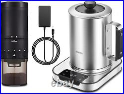 Electric Coffee Percolator and Coffee Grinder