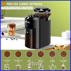 Electric Conical Burr Coffee Grinder with 28 Grind Settings