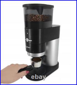 Electric Grinder Burr Yoer Automatic Coffee Beans Miller Grind Kitchen Device EU