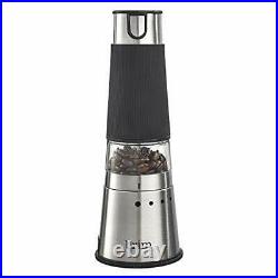 Electric Handheld Burr Coffee Grinder, Simple One-Touch Operation, 9 Precise