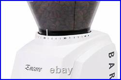 Encore Conical Burr Coffee Grinder White