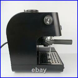 Estro Profi COM 002 Espresso Machine Black & Chrome with Coffee Grinder Tested