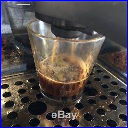 Estro Profi Espresso Machine Built In Burr Coffee Bean Grinder Made in Italy