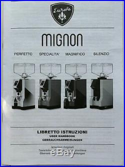 Eureka Mignon Filtro 50mm Flat Burr Precision Brew Coffee Grinder USED