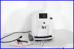FOR PARTS Jura 15560 E4 Automatic Coffee Machine w Burr Grinder Piano White