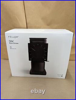 Fellow Ode Brew Coffee Grinder Matte Black D1211MB-US UNOPENED AND NEW IN BOX