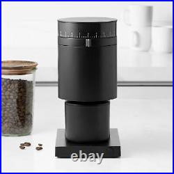 Fellow Opus Conical Burr Coffee Grinder All Purpose Electric- Black Espresso