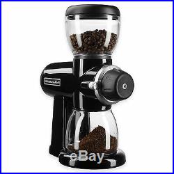 French Press Espresso Whole Bean Nut Spice Coffee Grinder Stainless Steel Burr