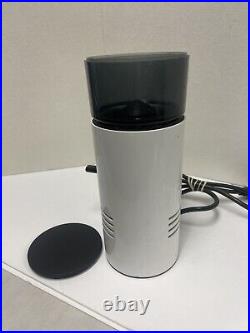 Gaggia Electric Coffee Bean Grinder Burr White Model MDF Italy Tested