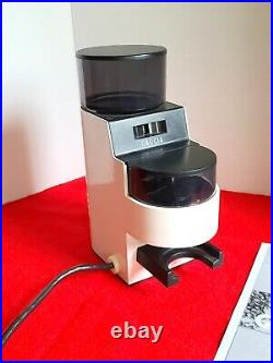 Gaggia MDF Burr Coffee Grinder 10oz WHITE 8002 With Manual Made In Italy
