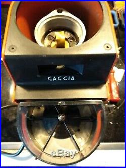 Gaggia MDF kaffeemühle espresso Burr grinder coffee Hasuike metal body alu ORang