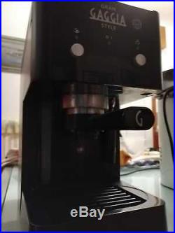 Gaggia machine classic + mdf Burr Coffee Grinder Maker Espresso electric caffe