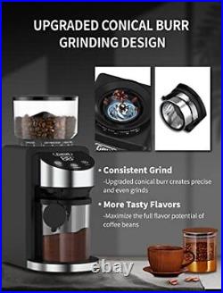 Gevi Burr Coffee Grinder Adjustable Burr Mill with 35 Precise Grind Settings