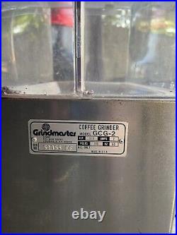 Grindmaster GCG-2 Double Hopper Coffee Grinder 1/3HP 7Amps 115Volts 60HZ