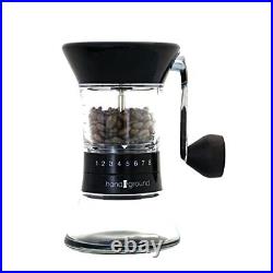 Handground Precision Manual Coffee Grinder Conical Ceramic Burr Mill