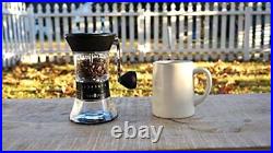 Handground Precision Manual Coffee Grinder Conical Ceramic Burr Mill