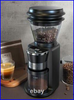 HiBREW Automatic Burr Mill Electric Coffee Grinder with 34 Gears for Espresso