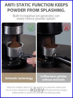 HiBREW Burr Mill Coffee Grinder with 34 Gears Automatic Espresso Coffee Pour G3