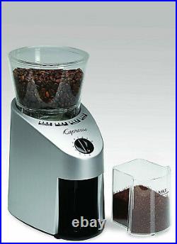 Infinity Conical Burr Grinder Stainless Steel Metal Coffee Large Durable Wide